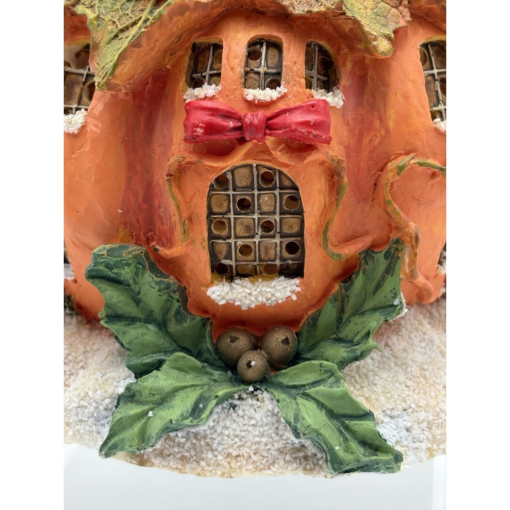 VTG Silvestri Pumpkin Inn Lighted Village House Dean Griff Halloween Holiday - Picture 2 of 14